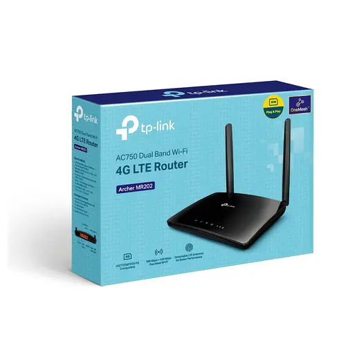 Безжичен рутер TP-LINK Archer MR202, AC750, 4G Cat4 50/150M, 4 FE ports, SIM - image 5