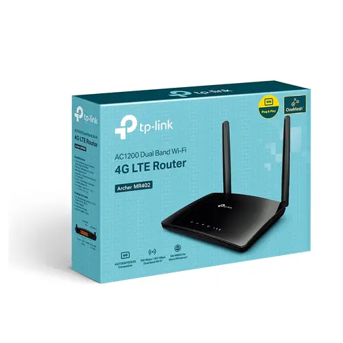 Безжичен рутер TP-LINK Archer MR402, AC1200, 4G Cat4 50/150M, 4 FE ports, SIM - image 5