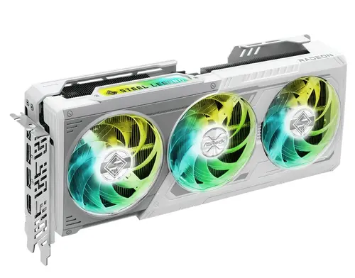 Видео карта, Asrock RX 9070XT 16GB Steel Legend - image 2
