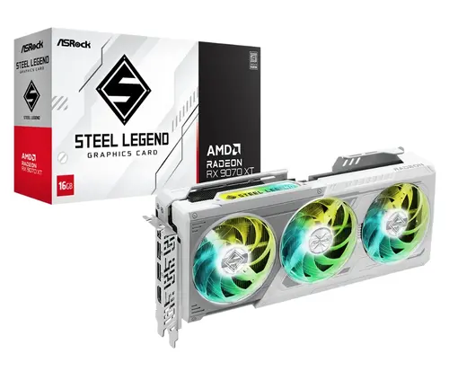 Видео карта, Asrock RX 9070XT 16GB Steel Legend