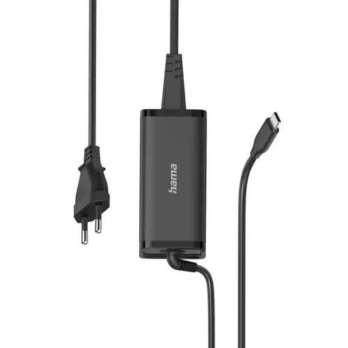 HAMA Универсално захранване за лаптоп, USB-C, Gan, (PD), 5-20V/100W - image 3