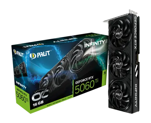 Видео карта, PALIT RTX5060TI INFINI 3 OC 16 - image 6