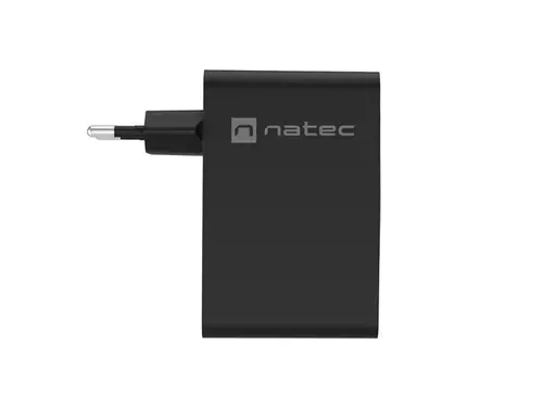 Адаптер, Natec USB Charger Ribera 3X USB-C + 1x USB-A 100W, Black - image 4