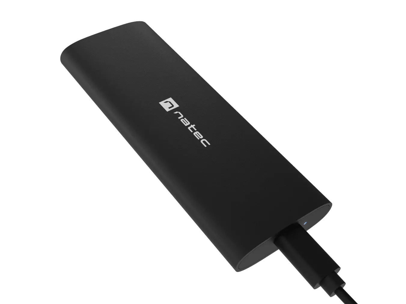 Кутия за твърд диск, Natec External SSD Enclosure Rhino M.2 NVME Lite USB-C 3.1 GEN 2 Aluminium - image 1
