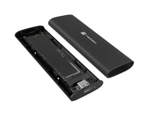 Θήκη σκληρού δίσκου, Natec External SSD Enclosure Rhino M.2 NVME Lite USB-C 3.1 GEN 2 Αλουμίνιο - 6