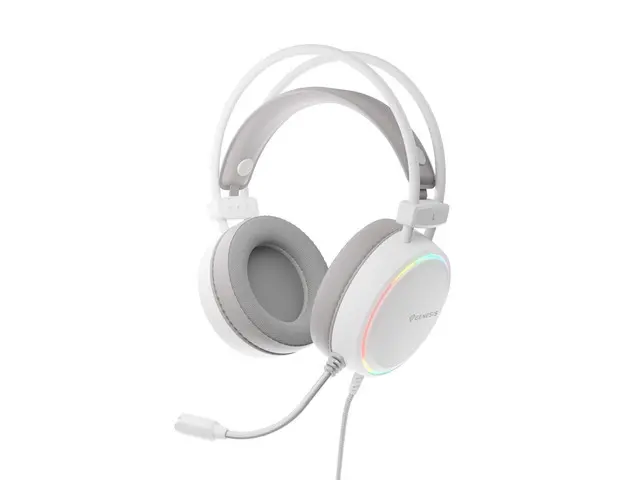 Слушалки, Genesis Headset Neon 613 G2 With Microphone RGB Illumination White