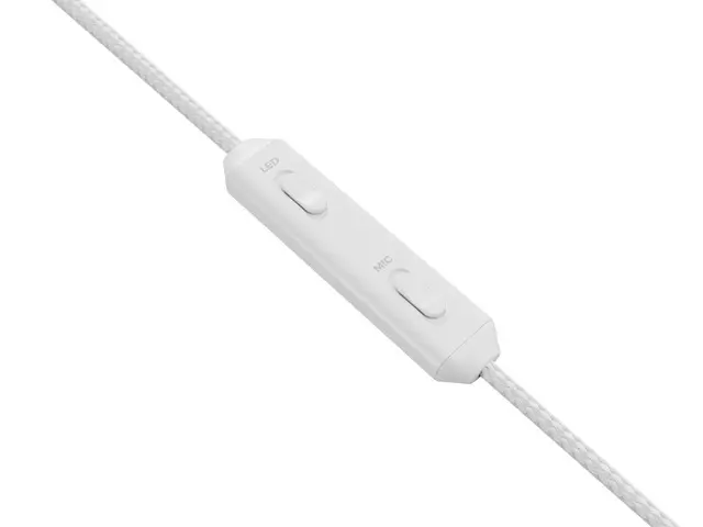 Слушалки, Genesis Headset Neon 613 G2 With Microphone RGB Illumination White - image 4