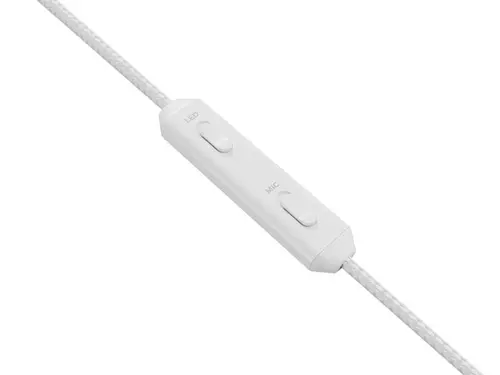 Ακουστικά, Genesis Headset Neon 613 G2 με μικρόφωνο, φωτισμός RGB, λευκό - 5