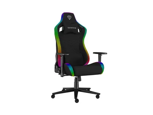 Καρέκλα, Genesis Gaming Chair Trit 660 RGB, μαύρο - 3