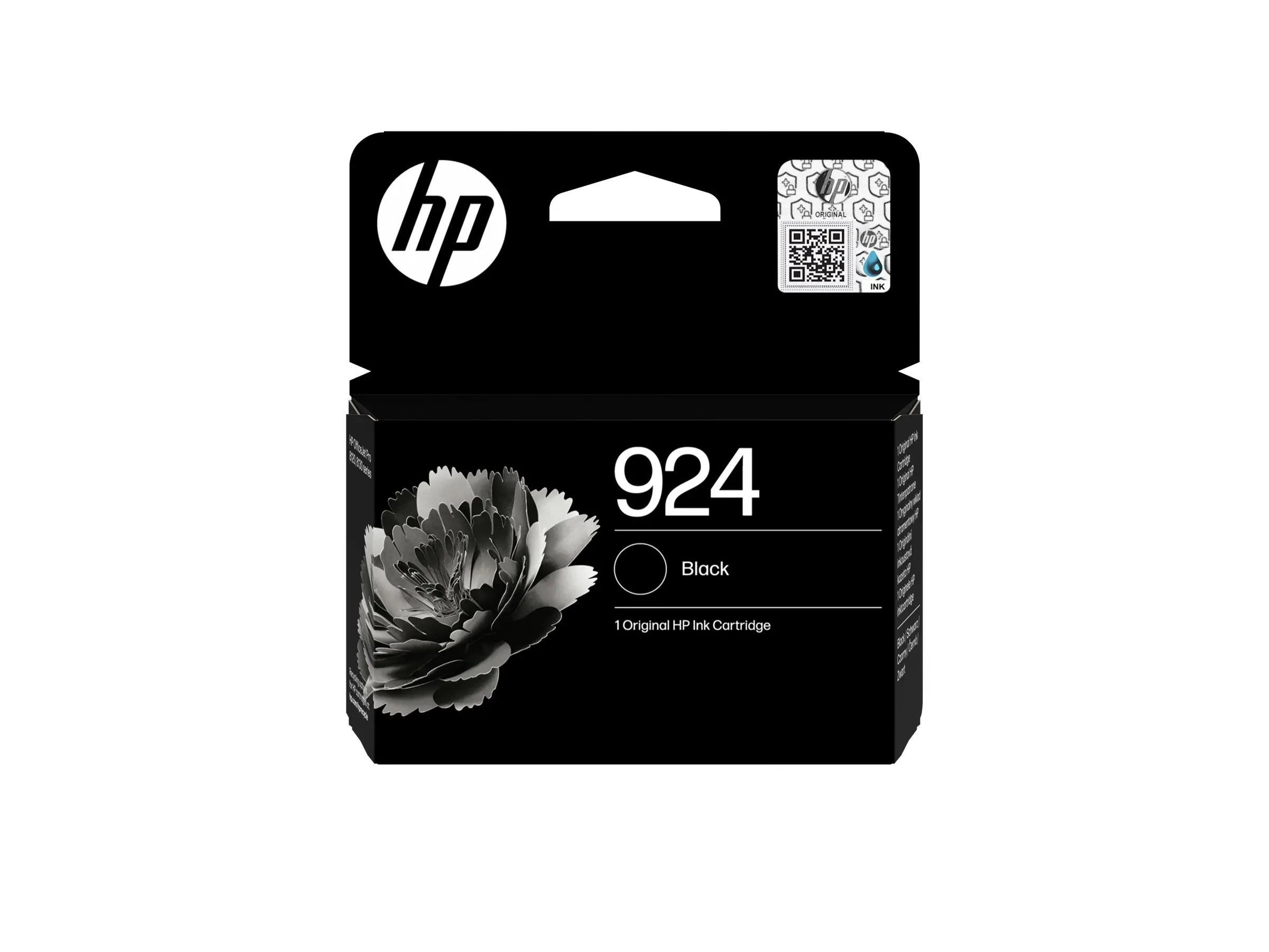 HP 924 Μαύρο, γνήσιο δοχείο μελανιού