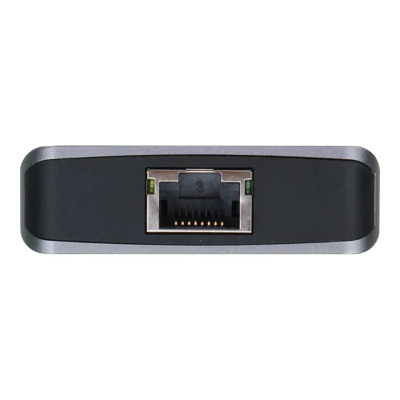 VCom докинг станция Docking Station USB-C 13-in-1 - CU4706 - HDMI x 2, DP, USB3.0 x 3, USB-C, USB2.0, RJ45, SD/TF, PD100W, Audio, L-Shape USB-C - image 3