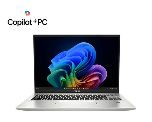 Лаптоп, MSI Prestige A16 AI+ A3HMG, AMD Ryzen AI 9 365 Processor (10C 20T, Up to 5 GHz), 16" 16:10 UHD+ (3840x2400) OLED, AMD Radeon 880M 12C 2900 MHz, 73 total AI TOPS, 32GB LPDDR5x-7500, 1TB PCIe Gen4x4 SSD, WiFi7 Qualcomm, BT v5.4, Windows 11 Home, 1.9 kg