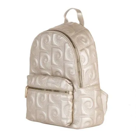 Дамска златиста раница Pierre Cardin - image 1