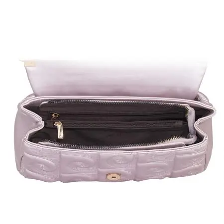 Дамска чанта цвят люляк Pierre Cardin - image 2