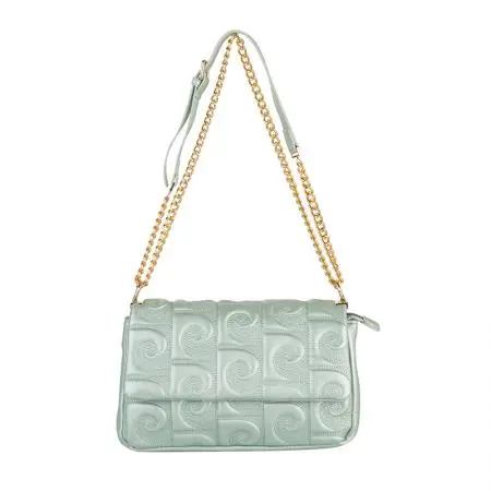 Дамска зелена чанта Pierre Cardin