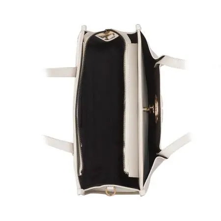 Γυναικεία τσάντα χρώματος ιβουάρ Pierre Cardin - image 2