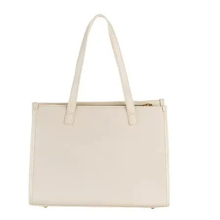 Дамска чанта цвят слонова кост Pierre Cardin - image 4