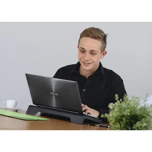 Hama охлаждаща поставка за лаптоп Black Edition с вентилатор, USB - image 5