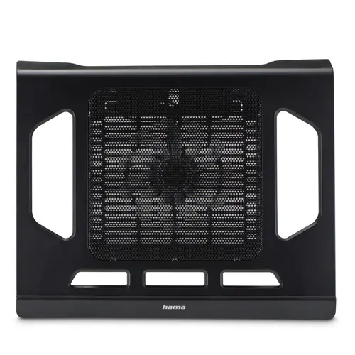 Hama охлаждаща поставка за лаптоп Black Edition с вентилатор, USB