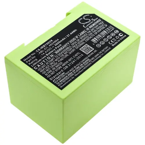 Батерия за прахосмукачка iRobot 5150, 7150, Roomba e5, Roomba i8 4624864  LiIon 14,4V 2600mAh CAMERON SINO - image 1