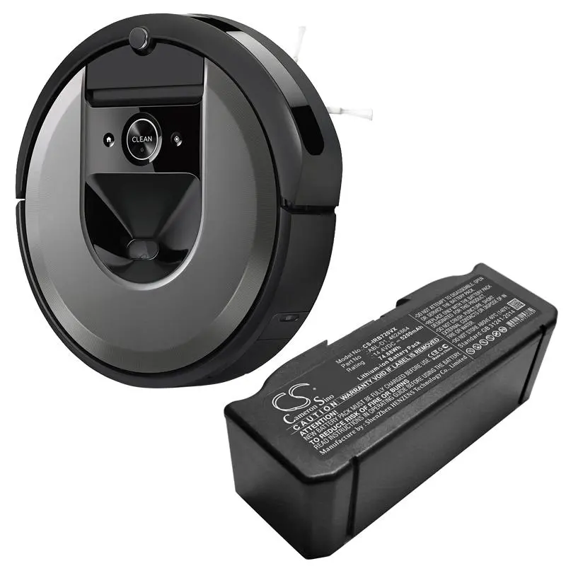 Батерия за прахосмукачка iRobot 5150, 7150, Roomba e5, Roomba i8 4624864 LiIon 14,4V 5200mAh CAMERON SINO