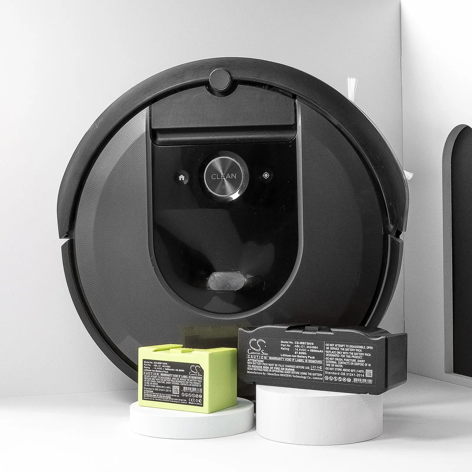 Батерия за прахосмукачка iRobot 5150, 7150, Roomba e5, Roomba i8 4624864 LiIon 14,4V 5200mAh CAMERON SINO - image 7