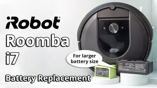 Батерия за прахосмукачка iRobot 5150, 7150, Roomba e5, Roomba i8 4624864 LiIon 14,4V 5200mAh CAMERON SINO - image 8