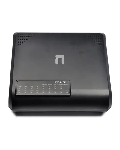 Switch Stonet ST3116P, 16x 10/100M, nemanagement, de birou - 2