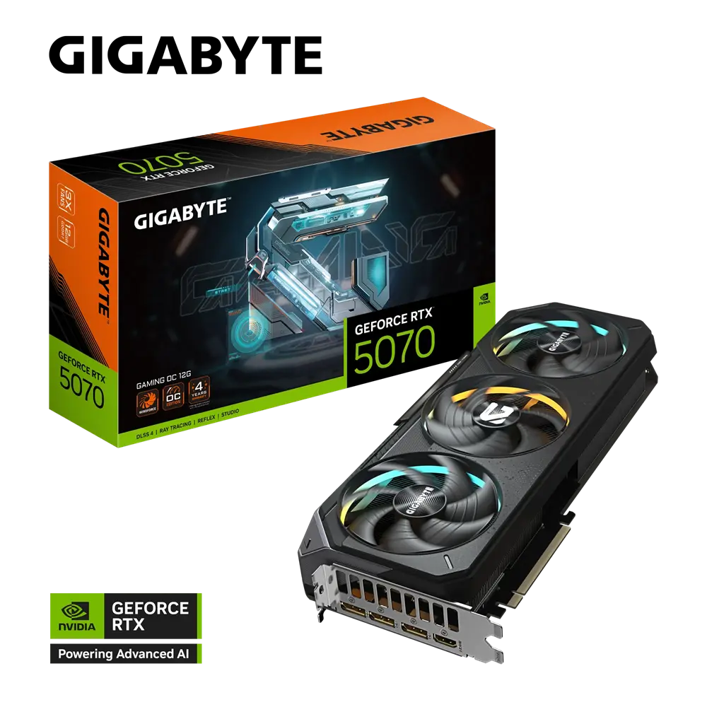 Видео карта, GIGABYTE GB RTX5070 GAMING OC 12G - image 5
