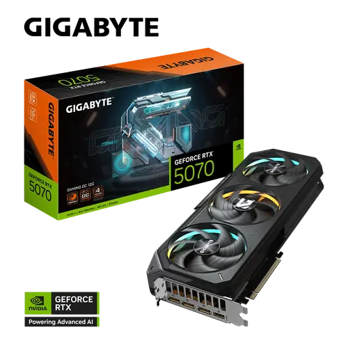 Видео карта, GIGABYTE GB RTX5070 GAMING OC 12G - image 5