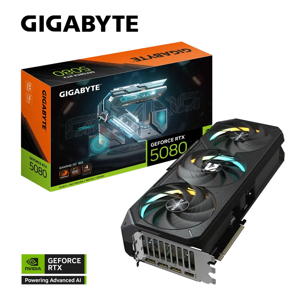 Видео карта, GIGABYTE GB RTX5080 GAMING OC 16G - image 5