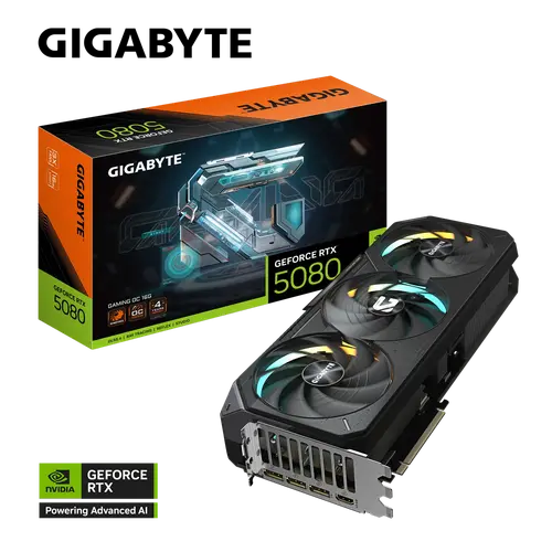 Видео карта, GIGABYTE GB RTX5080 GAMING OC 16G - image 5