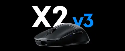 Pulsar професионална геймърска мишка Wireless Gaming Mouse X2 v3 Size2 Black - 1K (8K compatible) - image 5