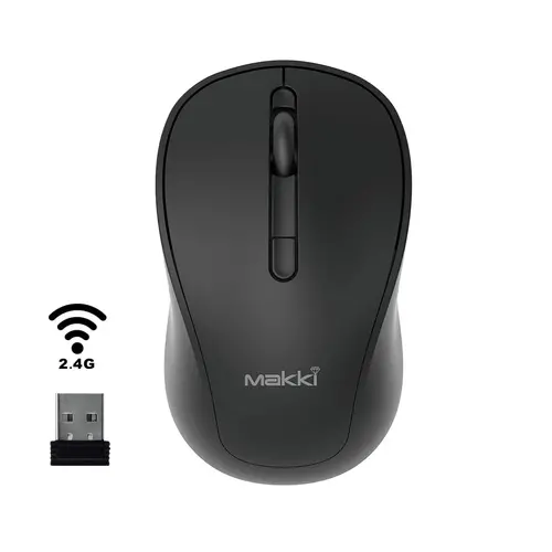 Makki ασύρματο ποντίκι MAKKI-MSX-2408 - Αθόρυβο, 1600dpi, 2.4G - 1