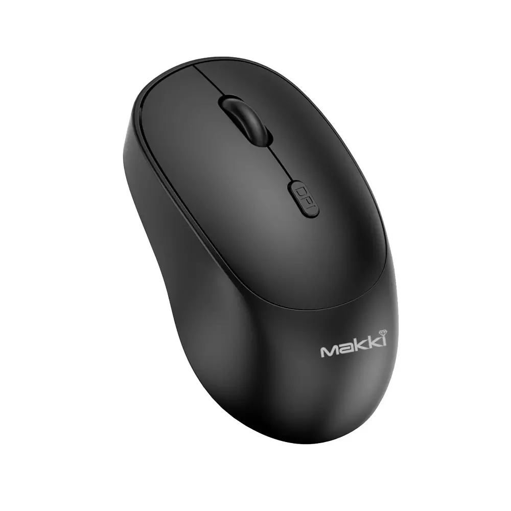 Makki безжична мишка Wireless Mouse MAKKI-MSX-2401 - USB-C, Silent, 1600dpi, 2.4G, Bluetooth, Rechargeable - image 1