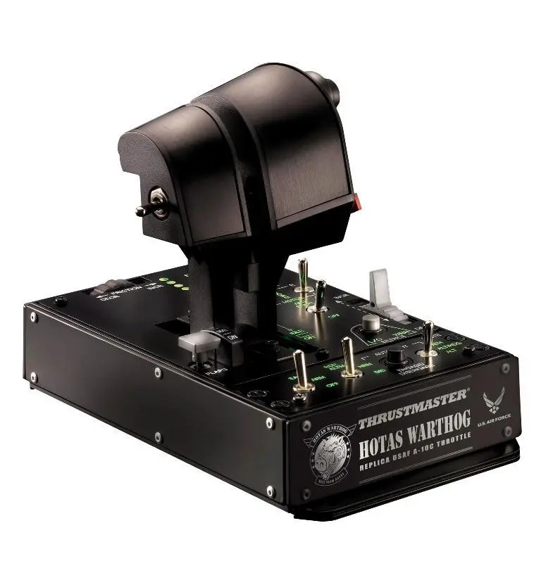 Жичен джойстик, авиосимулатор Thrustmaster HOTAS Warthog Dual Throttles за PC, Черен - image 1