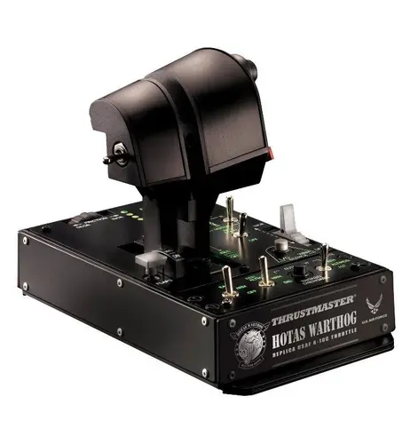 Жичен джойстик,  авиосимулатор Thrustmaster HOTAS Warthog Dual Throttles  за PC, Черен - image 1