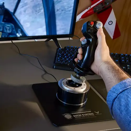 Жичен джойстик, авиосимулатор Thrustmaster HOTAS Warthog Flight Stick за PC, Черен - image 4