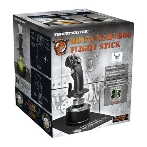 Жичен джойстик, авиосимулатор Thrustmaster HOTAS Warthog Flight Stick за PC, Черен - image 5
