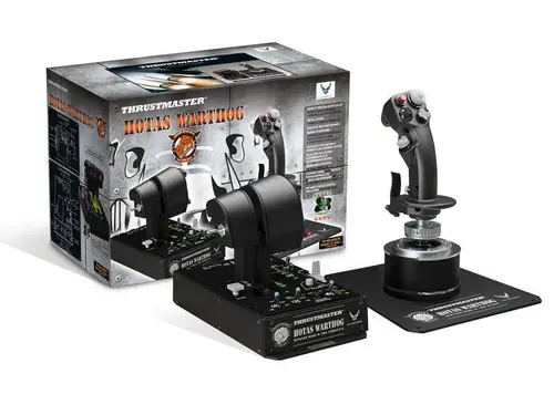 Джойстик и контролен панел,  авиосимулатор Thrustmaster HOTAS Warthog  за PC, Черен - image 1