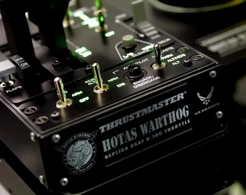 Джойстик и контролен панел,  авиосимулатор Thrustmaster HOTAS Warthog  за PC, Черен - image 2