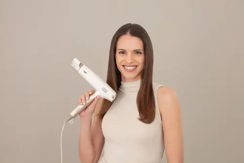 Сешоар, Beurer HC 150 FusionDry Pro Hair dryer - Powerful, brushless motor, Ergonomic folding handle, Ion function, 3 heat & blower settings, cold air, Extra quiet, EasyClick - Magnetic attachments, LCD display, Bag - image 11
