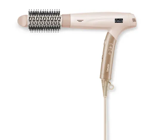 Сешоар, Beurer HC 150 FusionDry Pro Hair dryer - Powerful, brushless motor, Ergonomic folding handle, Ion function, 3 heat & blower settings, cold air, Extra quiet, EasyClick - Magnetic attachments, LCD display, Bag - image 1