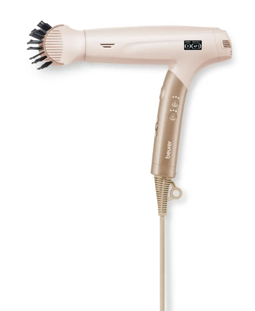 Πιστολάκι μαλλιών, Beurer HC 150 FusionDry Pro - Ισχυρό, brushless μοτέρ, εργονομική πτυσσόμενη λαβή, λειτουργία ιόντων, 3 ρυθμίσεις θερμότητας και - image 2