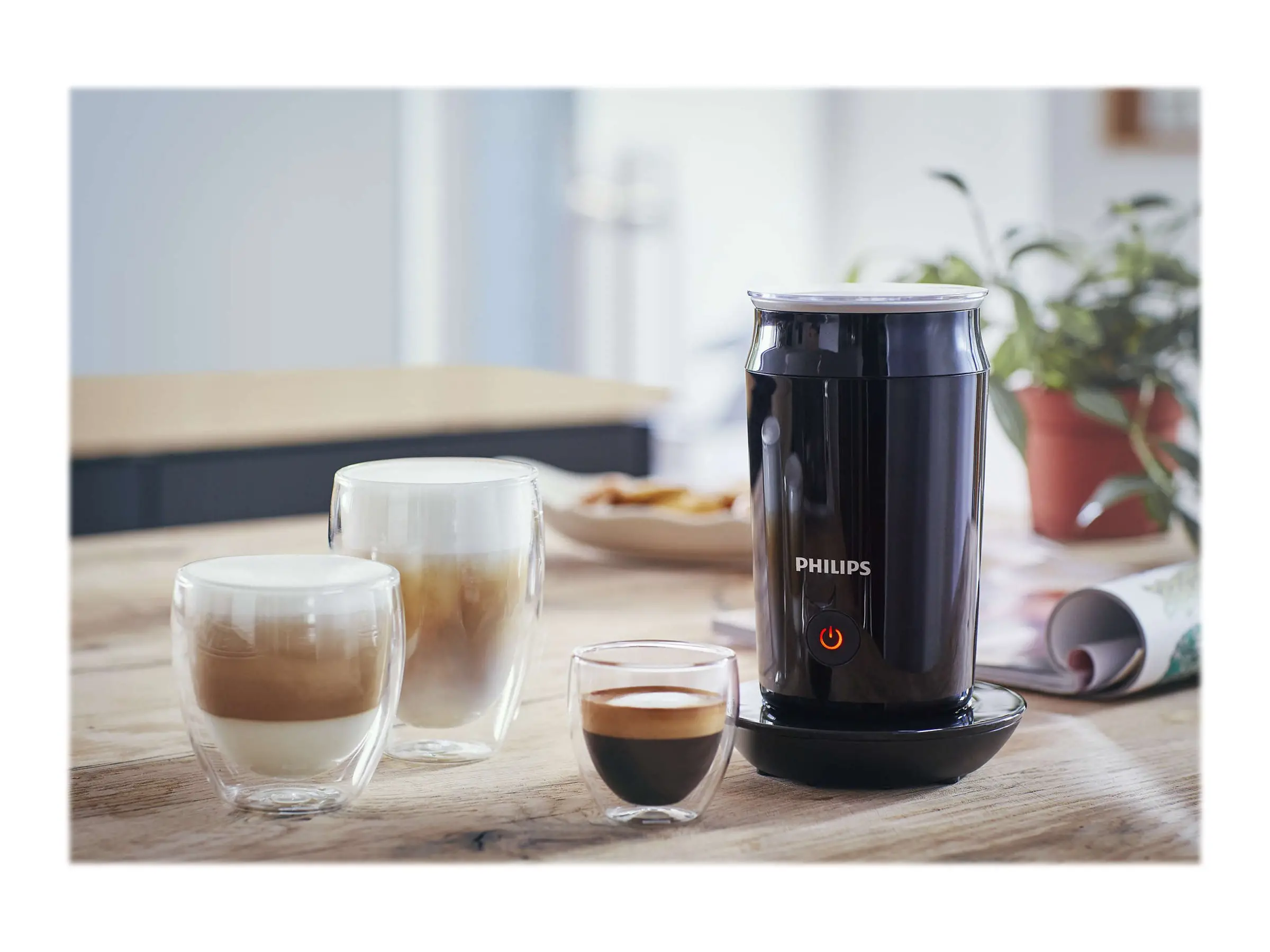 PHILIPS συσκευή αφρίσματος γάλακτος με αντικολλητική επιφάνεια