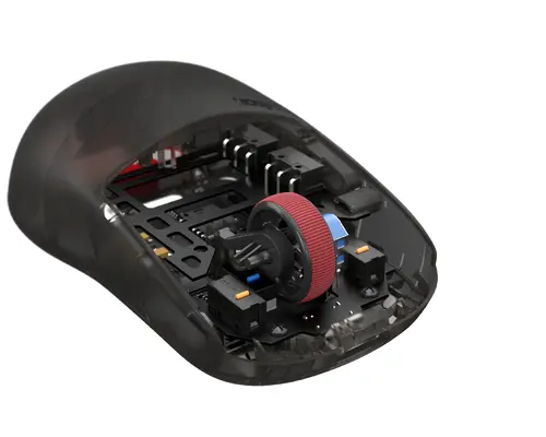 Pulsar професионална геймърска мишка Wireless Gaming Mouse X2H Medium Clear Black [LTD 2000] - 1K - image 11