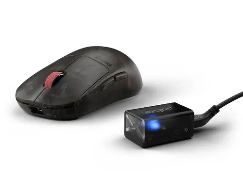 Pulsar професионална геймърска мишка Wireless Gaming Mouse X2H Medium Clear Black [LTD 2000] - 1K - image 6