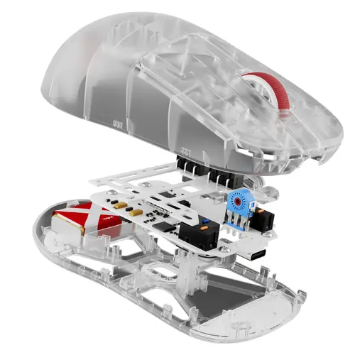 Pulsar професионална геймърска мишка Wireless Gaming Mouse X2H Mini Superclear [LTD 3000] - 1K - image 5