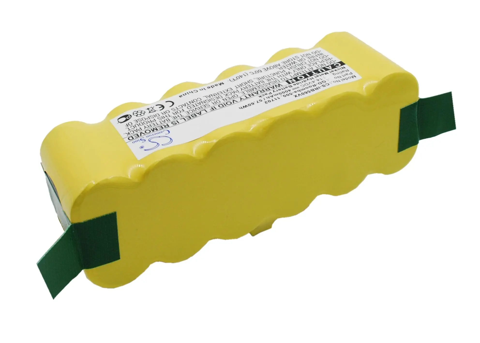 Батерия за прахосмукачка iRobot APS 500 Roomba 500 , 530 NIMH 14,4V 4000mAh CAMERON SINO - image 1
