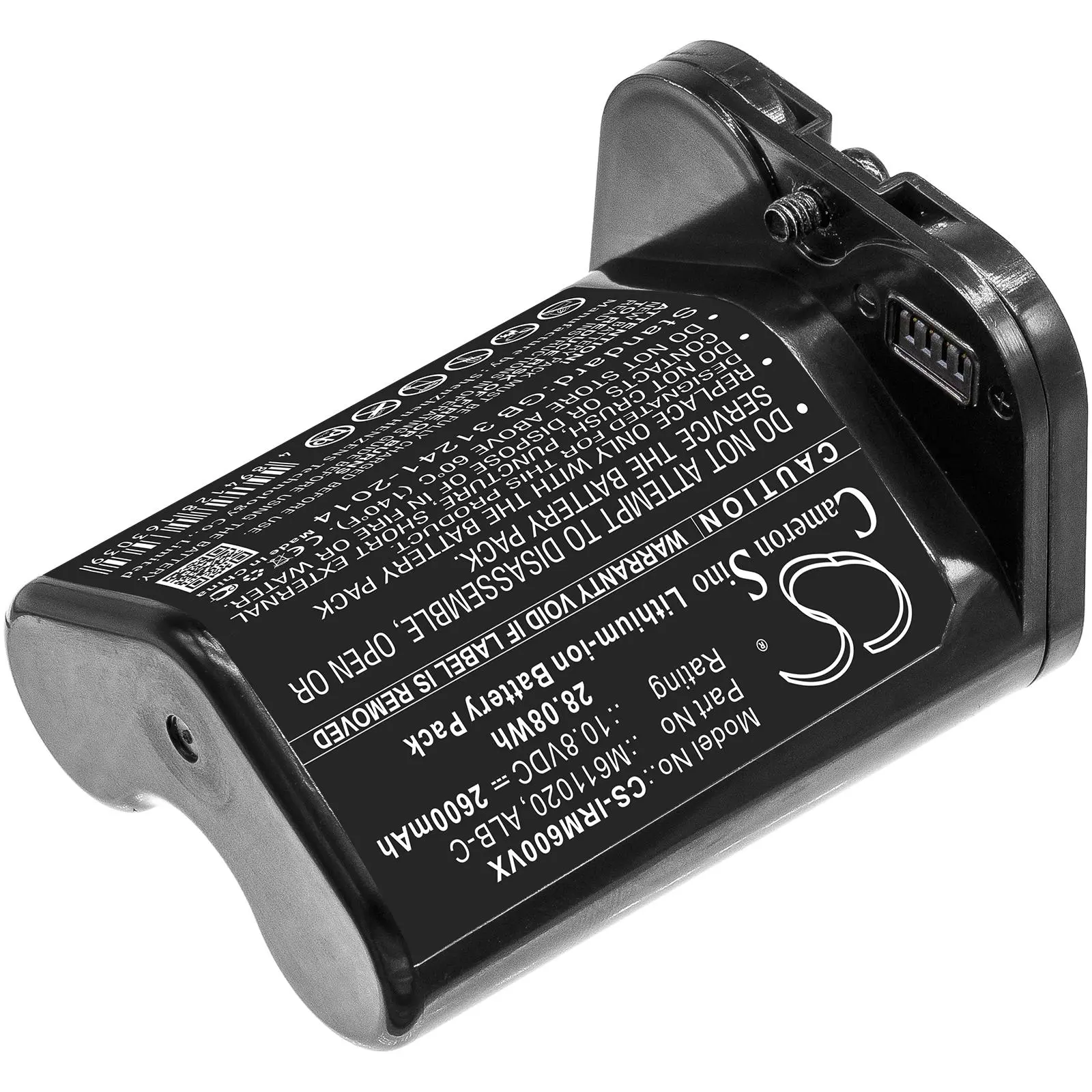 Батерия за прахосмукачка iRobot ADD-N1, Braava Jet M6, M611020 ABL-C  LiIon 10,8V 2600mAh CAMERON SINO - image 1